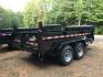 2021 Black Sure-Trac 6ft X 12ft 5 Ton , located at 1330 Rainey Rd., Macon, 31220, (478) 960-1044, 32.845638, -83.778687 - Brand New 5 Ton 2021 Sure Trac Brand 6ft X 12ft Dump Trailer! Sure Trac Builds the Finest Dump Trailers Built Today! This Fantastic Quality is Seen Everywhere You Look! 20" Tall Solid Steel Plate Walls are Heavy Duty! Full Length Heavy Duty Tarp! 5 Ton Total Capacity, or 10,000lbs! This Fantas - Photo#4