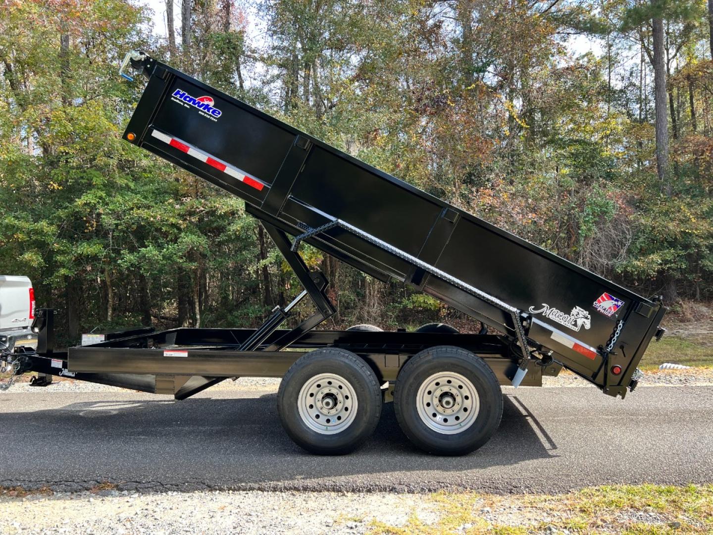 2024 Black Hawke 7ft X 14ft Tandem , located at 1330 Rainey Rd., Macon, 31220, (478) 960-1044, 32.845638, -83.778687 - Photo#9