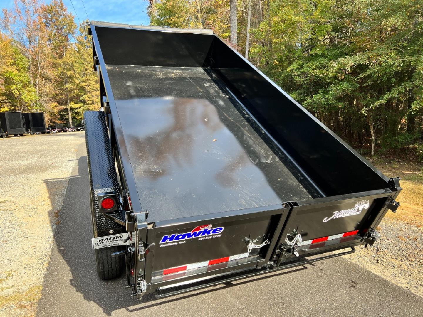 2024 Black Hawke 7ft X 14ft Tandem , located at 1330 Rainey Rd., Macon, 31220, (478) 960-1044, 32.845638, -83.778687 - Photo#10