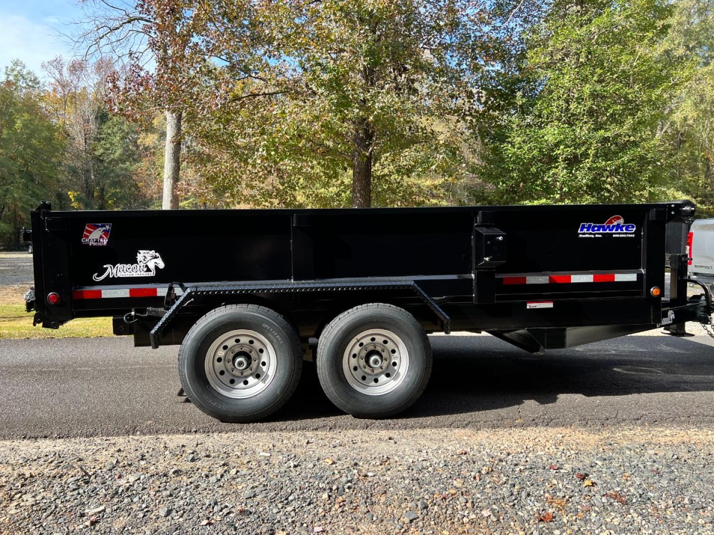 2024 Black Hawke 7ft X 14ft Tandem , located at 1330 Rainey Rd., Macon, 31220, (478) 960-1044, 32.845638, -83.778687 - Photo#17