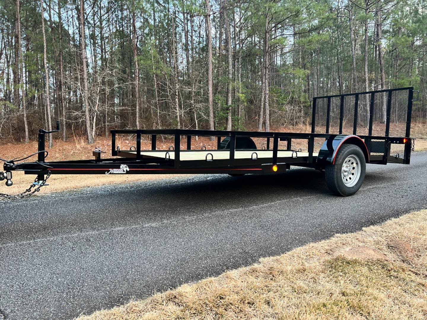 2024 Black Macon Custom Trailers 6.5ft X 14ft Utility , located at 1330 Rainey Rd., Macon, 31220, (478) 960-1044, 32.845638, -83.778687 - 6ft 6" Wide X 14ft Long Utility Trailer is Really Loaded Out! 24" Beavertail Floor at the Rear, Makes it Easy to Load! Haul Lawn Tractor, Lawn Mowers, Landscaping Equipment, Water Tanks, ATV's, Etc. 3,500 lb Axle, 7 Pin Connector Heavy Duty with 2" X 3" Angle Iron Floor Joists! Most Companies - Photo#18