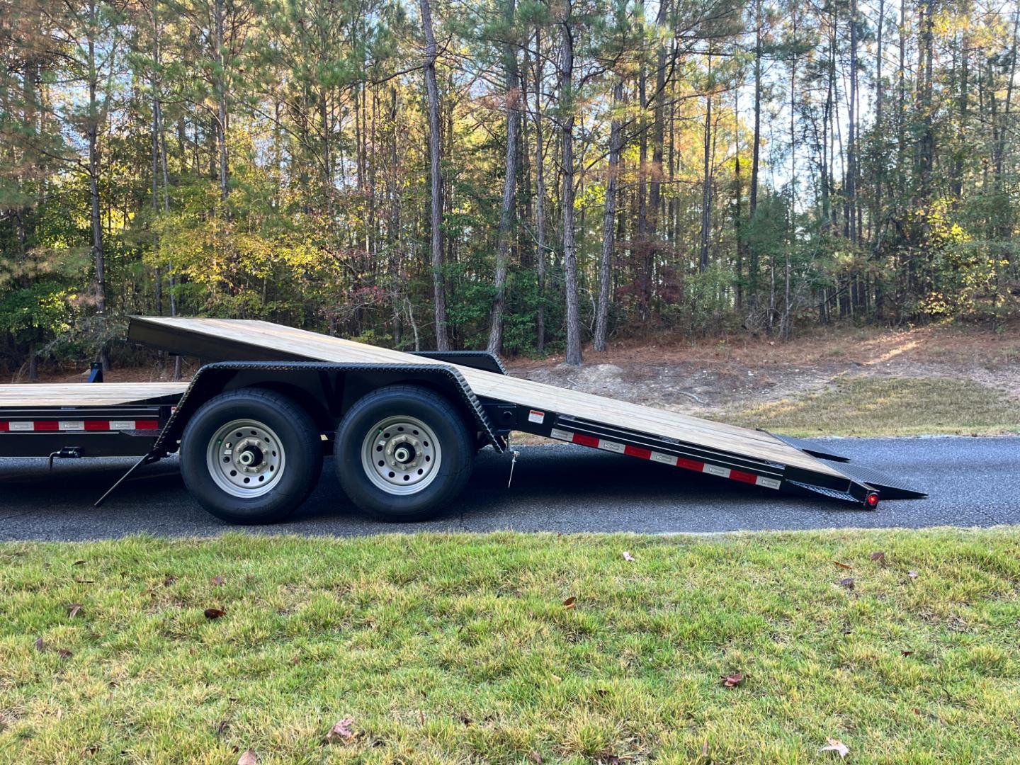 2023 Black Kaufman Trailers 7ft X 22ft Tilt Bed , located at 1330 Rainey Rd., Macon, 31220, (478) 960-1044, 32.845638, -83.778687 - Brand New 2023 Model "Top of the Line" Kaufman Brand 7ft X 22ft Includes the 14ft Tilt Bed at Rear! 8ft Fixed Front Deck! 7 Ton Tilt Bed Flatbed BobCat & Equipment Trailer! Haul Your Truck, Tractor, BobCat, Mini-Excavator, UTV's, ATV's Etc. Tandem 7,000lb Dexter Axles, Electric Brakes on Both Ax - Photo#10