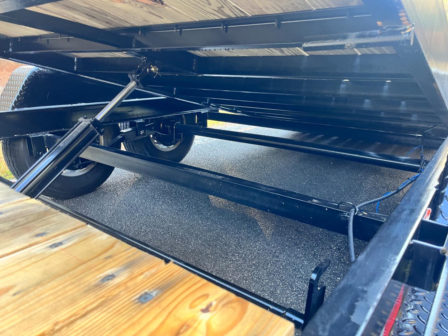 2023 Black Kaufman Trailers 7ft X 22ft Tilt Bed , located at 1330 Rainey Rd., Macon, 31220, (478) 960-1044, 32.845638, -83.778687 - Brand New 2023 Model "Top of the Line" Kaufman Brand 7ft X 22ft Includes the 14ft Tilt Bed at Rear! 8ft Fixed Front Deck! 7 Ton Tilt Bed Flatbed BobCat & Equipment Trailer! Haul Your Truck, Tractor, BobCat, Mini-Excavator, UTV's, ATV's Etc. Tandem 7,000lb Dexter Axles, Electric Brakes on Both Ax - Photo#14