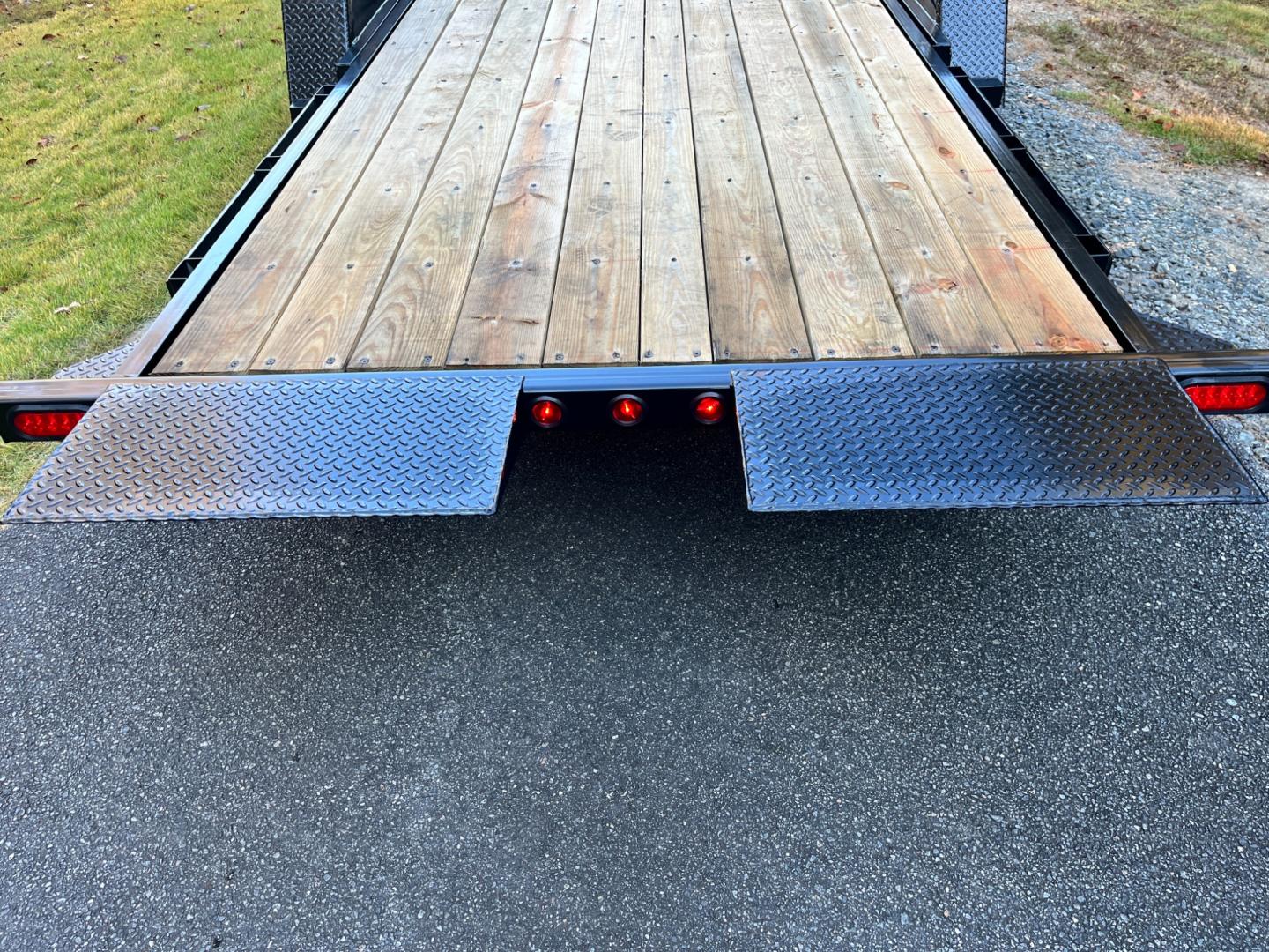 2023 Black Kaufman Trailers 7ft X 22ft Tilt Bed , located at 1330 Rainey Rd., Macon, 31220, (478) 960-1044, 32.845638, -83.778687 - Brand New 2023 Model "Top of the Line" Kaufman Brand 7ft X 22ft Includes the 14ft Tilt Bed at Rear! 8ft Fixed Front Deck! 7 Ton Tilt Bed Flatbed BobCat & Equipment Trailer! Haul Your Truck, Tractor, BobCat, Mini-Excavator, UTV's, ATV's Etc. Tandem 7,000lb Dexter Axles, Electric Brakes on Both Ax - Photo#8