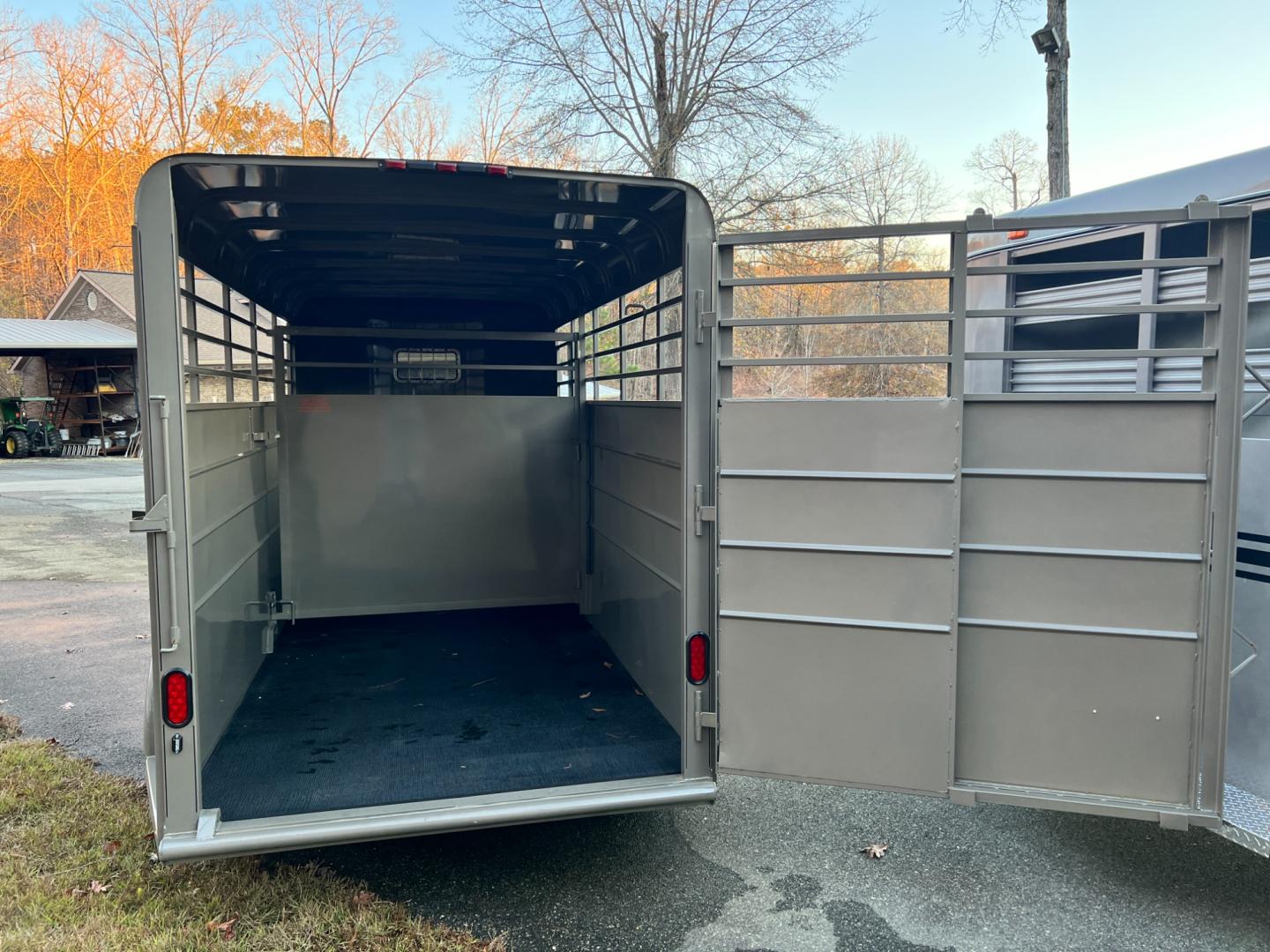 2025 Pewter Metallic Calico 6ft X 16ft Livestock & 7ft Tall , located at 1330 Rainey Rd., Macon, 31220, (478) 960-1044, 32.845638, -83.778687 - Photo#14