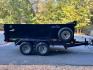 2023 Black Hawke 6ft X 12ft High Sided , located at 1330 Rainey Rd., Macon, 31220, (478) 960-1044, 32.845638, -83.778687 - Brand New 5 Ton 2023 Model Hawke Brand, 6ft X 12ft Dump Trailer! Hawke Dump Trailers are Really Awesome & Heavy Duty! This Fantastic Quality is Seen Everywhere You Look! Extra Height 36" Tall Solid Steel Plate Walls are Heavy Duty! Full Length Heavy Duty Tarp! 5 Ton Total Capacity, or 10,000lbs - Photo#2