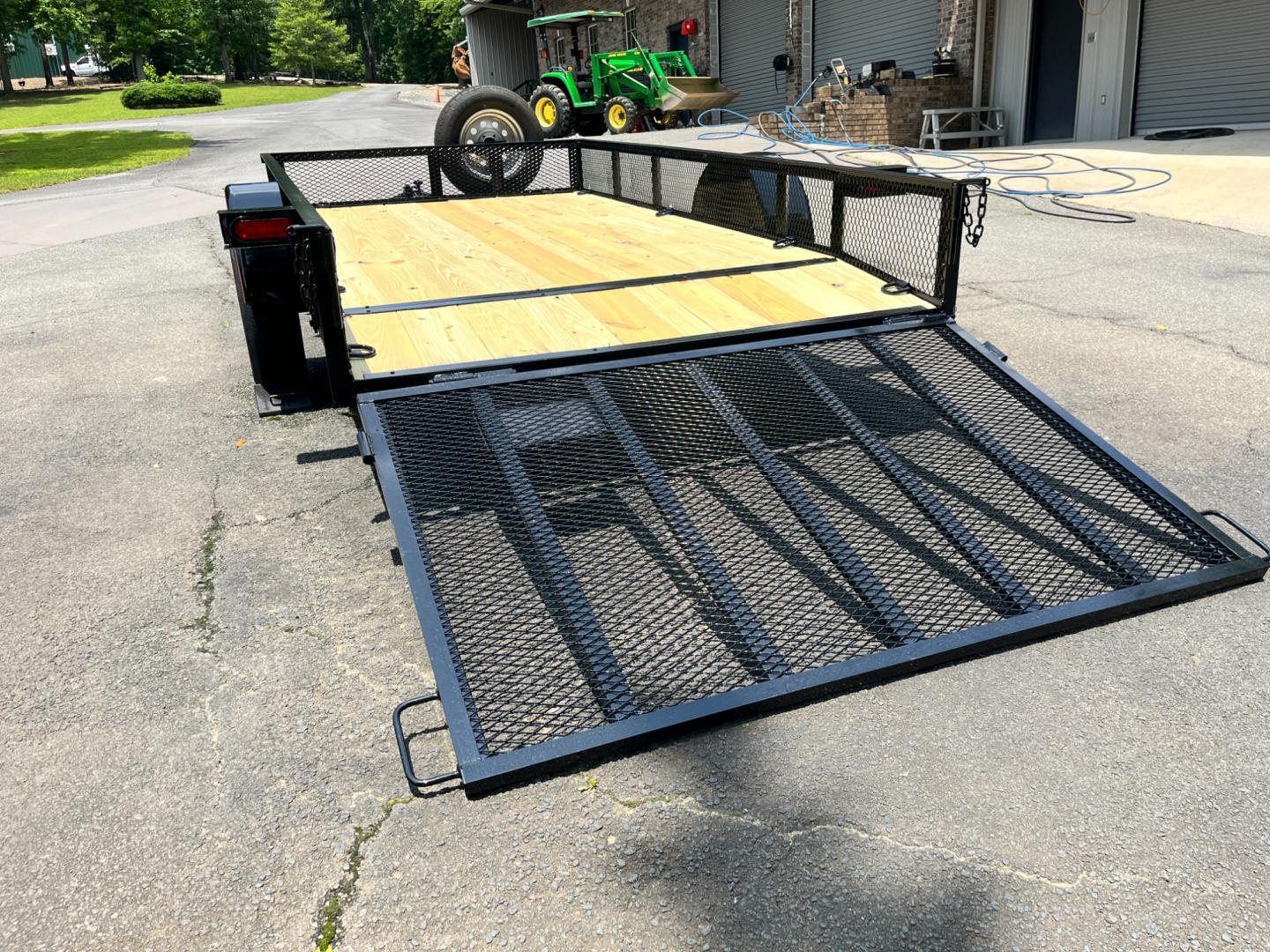 2024 Black Macon Custom Trailers 6ft X 12ft w/Beavertail , located at 1330 Rainey Rd., Macon, 31220, (478) 960-1044, 32.845638, -83.778687 - Photo#11