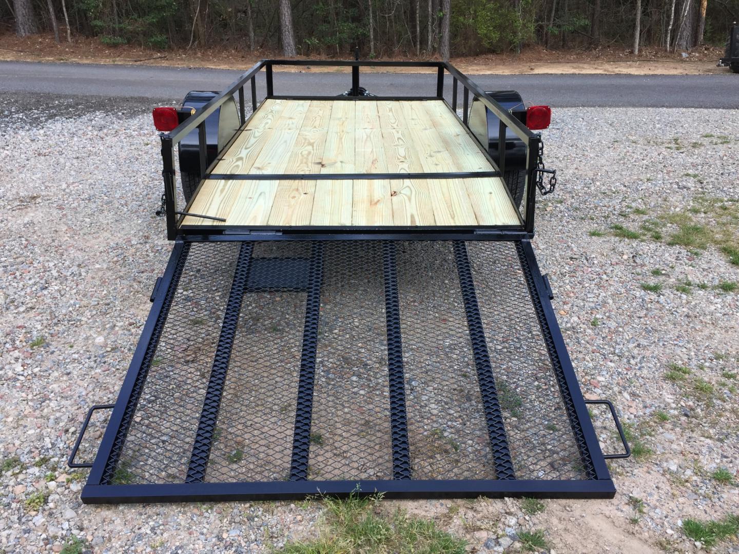 2024 Black Macon Custom Utility & Landscape , located at 1330 Rainey Rd., Macon, 31220, (478) 960-1044, 32.845638, -83.778687 - Deluxe 5ft Wide X 10ft Long Utility Trailer is Really Loaded Out! Brand New, 2024 Year Model Trailer! 24" Beavertail Floor at the Rear, Makes it Easy to Load! Haul Lawn Tractor, Lawn Mowers, Landscaping Equipment, Water Tanks, ATV's, Etc. 3,500 lb Axle, 7 Pin Connector Heavy Duty with 2" X 3" - Photo#9